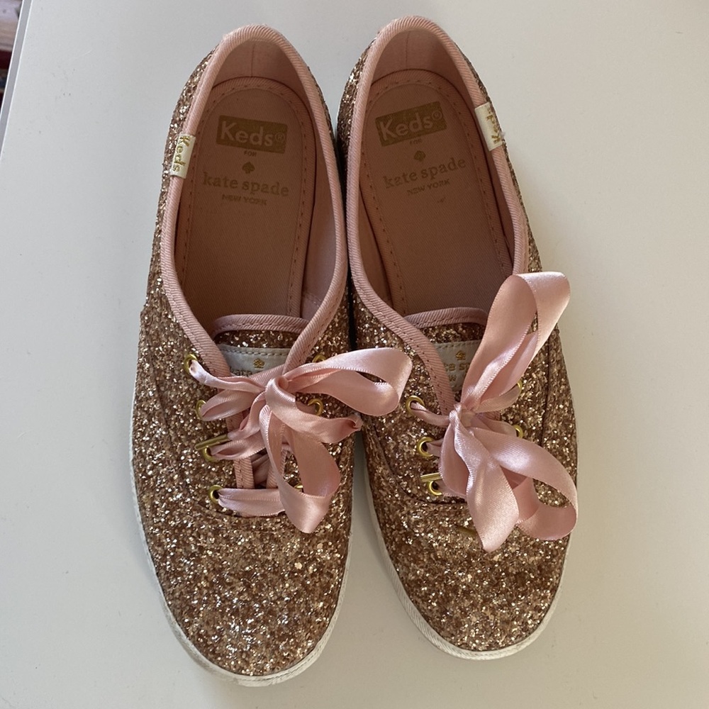 Kate Spade sparkle Keds
